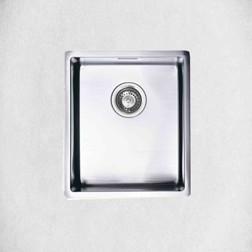 Chậu rửa chén inox Hafele 4080F 567.20.387 - 1 hộc rửa